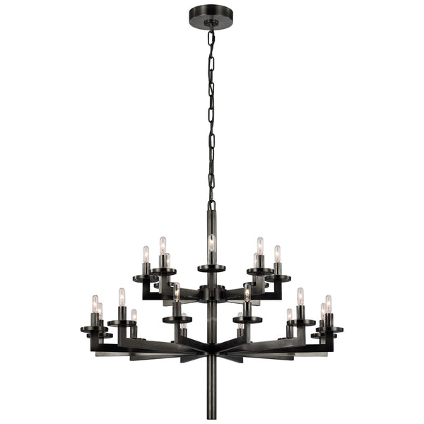 Liaison Outdoor (Damp) Chandelier by Visual Comfort Signature