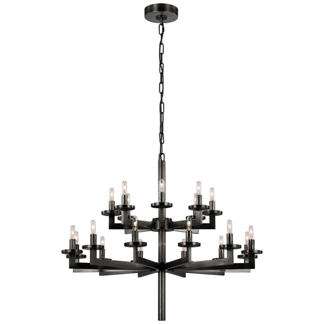 Liaison Outdoor (Damp) Chandelier by Visual Comfort Signature