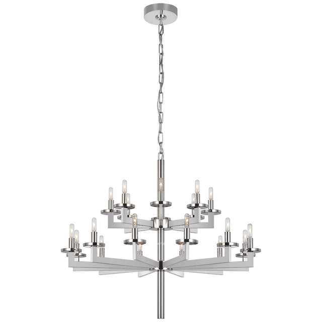 Liaison Outdoor (Damp) Chandelier by Visual Comfort Signature