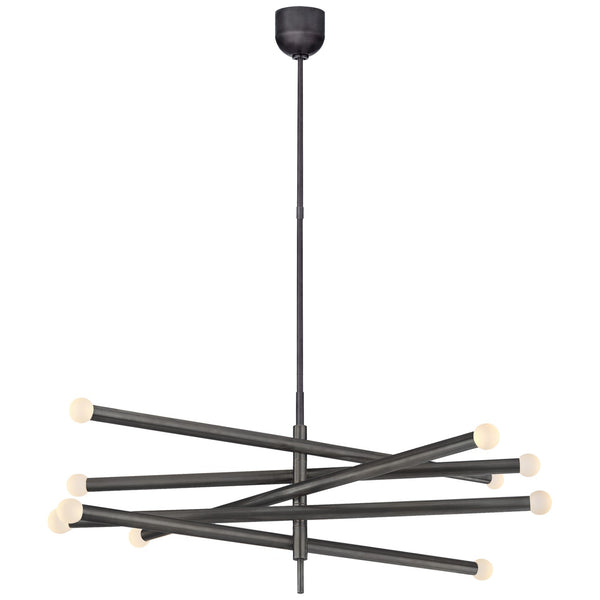 Rousseau Outdoor (Damp) Chandelier by Visual Comfort Signature