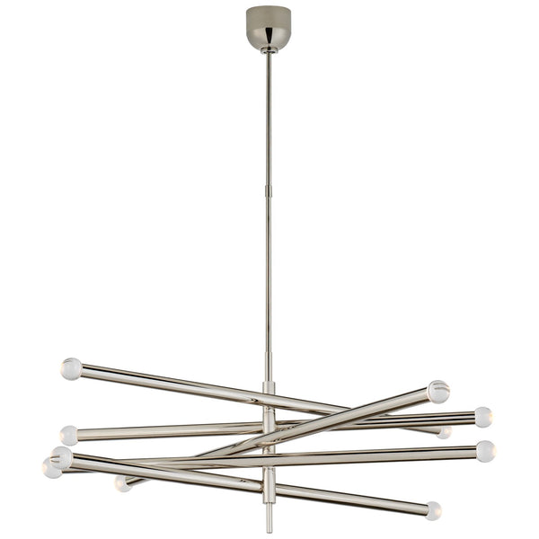 Rousseau Outdoor (Damp) Chandelier by Visual Comfort Signature