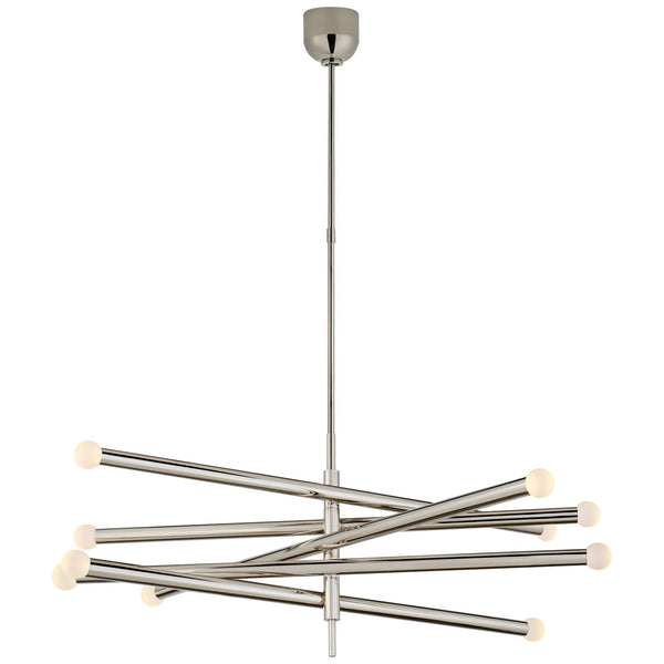 Rousseau Outdoor (Damp) Chandelier by Visual Comfort Signature
