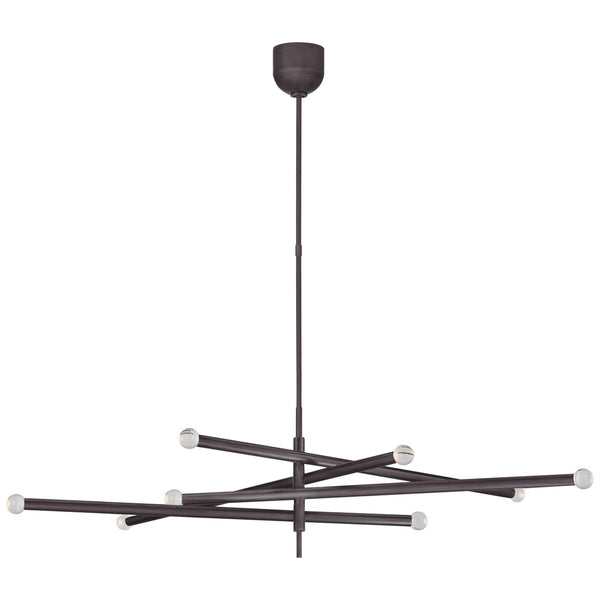 Rousseau Outdoor (Damp) Chandelier by Visual Comfort Signature