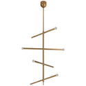 Rousseau Outdoor (Damp) Chandelier by Visual Comfort Signature