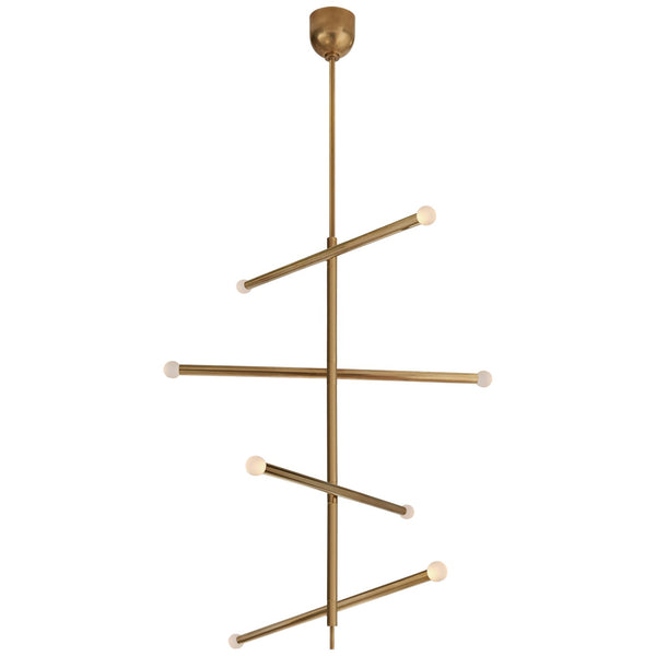 Rousseau Outdoor (Damp) Chandelier by Visual Comfort Signature