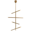 Rousseau Outdoor (Damp) Chandelier by Visual Comfort Signature