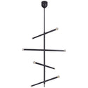 Rousseau Outdoor (Damp) Chandelier by Visual Comfort Signature