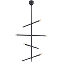 Rousseau Outdoor (Damp) Chandelier by Visual Comfort Signature