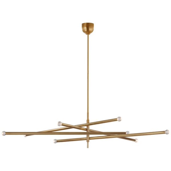 Rousseau Outdoor (Damp) Chandelier by Visual Comfort Signature