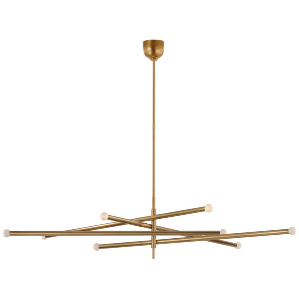 Rousseau Outdoor (Damp) Chandelier by Visual Comfort Signature