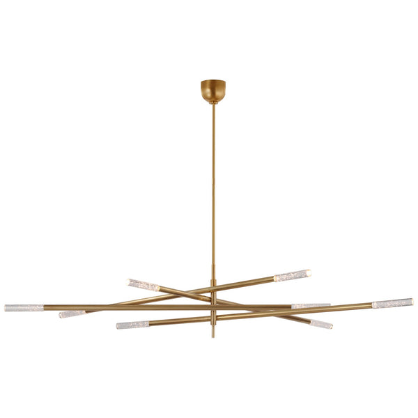 Rousseau Outdoor (Damp) Chandelier by Visual Comfort Signature