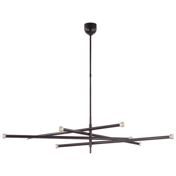 Rousseau Outdoor (Damp) Chandelier by Visual Comfort Signature