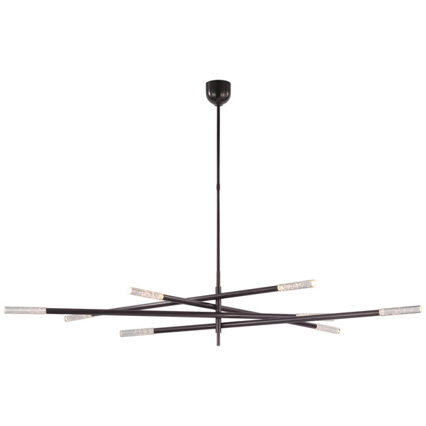 Rousseau Outdoor (Damp) Chandelier by Visual Comfort Signature