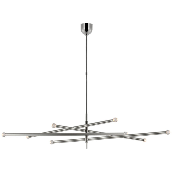 Rousseau Outdoor (Damp) Chandelier by Visual Comfort Signature