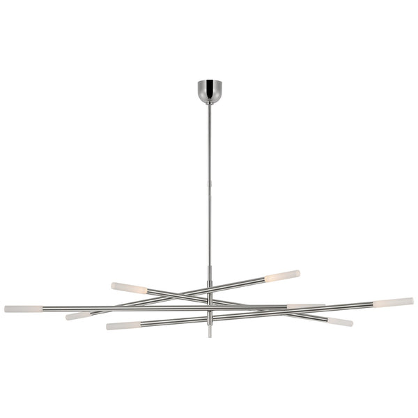 Rousseau Outdoor (Damp) Chandelier by Visual Comfort Signature