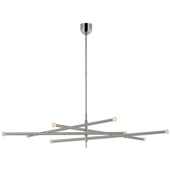 Rousseau Outdoor (Damp) Chandelier by Visual Comfort Signature