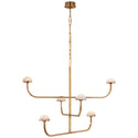 Pedra Outdoor (Damp) Chandelier by Visual Comfort Signature