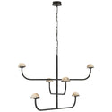 Pedra Outdoor (Damp) Chandelier by Visual Comfort Signature