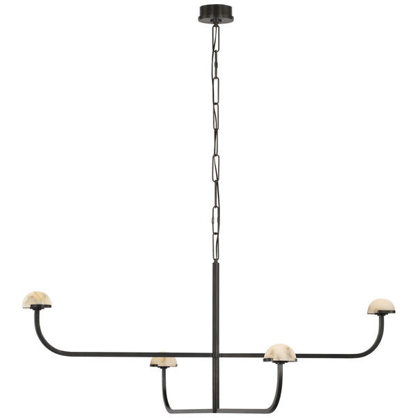 Pedra Outdoor (Damp) Chandelier by Visual Comfort Signature
