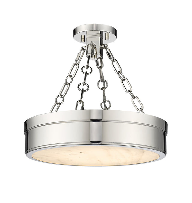 Anders Outdoor (Damp) Semi Flush Mount Ceiling Light by Z-Lite