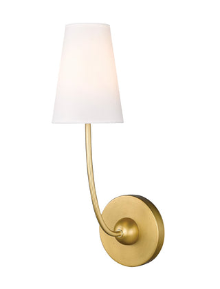 Buy rubbed-brass Shannon Sconce by Z-Lite