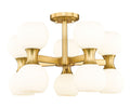 Artemis Outdoor (Damp) Semi-Flush Mount Ceiling Light by Z-Lite