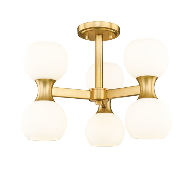 Artemis Outdoor (Damp) Semi-Flush Mount Ceiling Light by Z-Lite