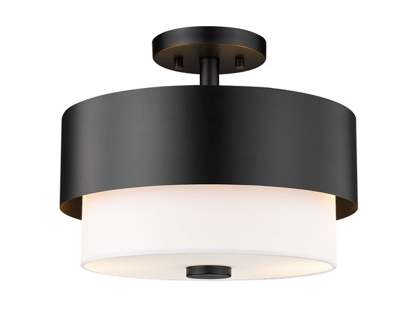 Counterpoint Outdoor (Damp) Semi-Flush Mount Ceiling Light by Z-Lite