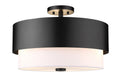 Counterpoint Outdoor (Damp) Semi-Flush Mount Ceiling Light by Z-Lite