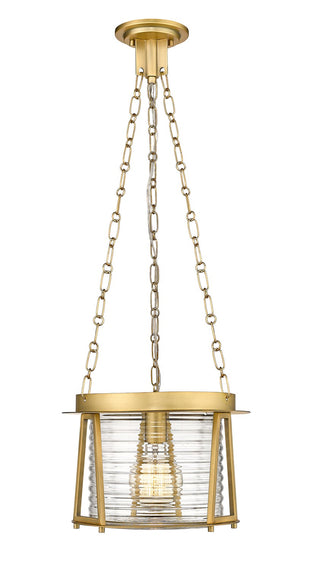Buy rubbed-brass Cape Harbor Pendant by Z-Lite