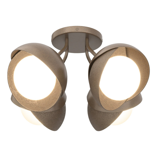 Brooklyn Directional Semi-Flush Mount Light by Hubbardton Forge