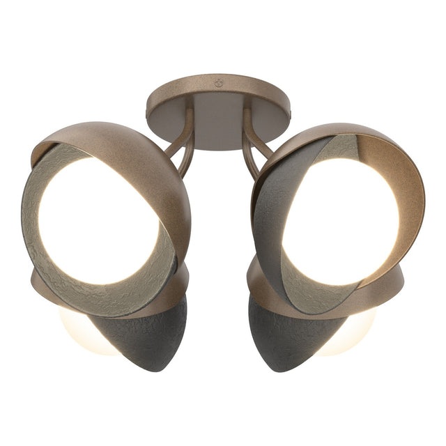 Brooklyn Directional Semi-Flush Mount Light by Hubbardton Forge