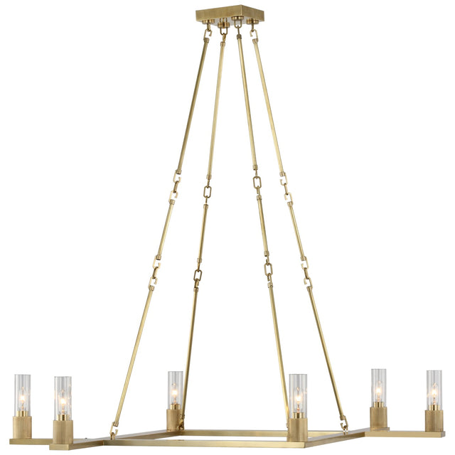 Beza Outdoor (Damp) Chandelier by Visual Comfort Signature