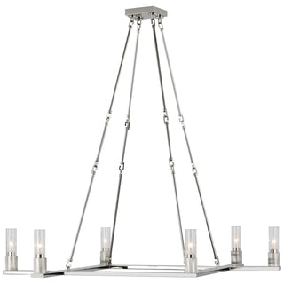 Buy polished-nickel Beza Outdoor (Damp) Chandelier by Visual Comfort Signature
