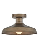 Forge Outdoor (Damp) Flush Mount Ceiling Light by Hinkley