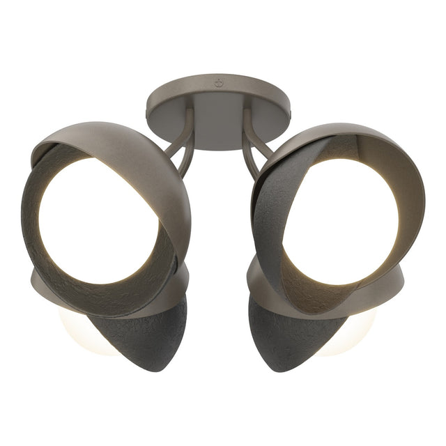 Brooklyn Directional Semi-Flush Mount Light by Hubbardton Forge