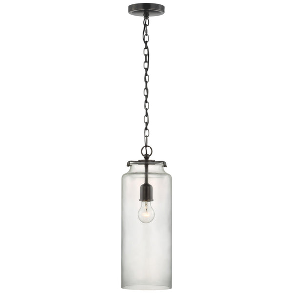 Katie Cylider Outdoor (Damp) Pendant by Visual Comfort Signature