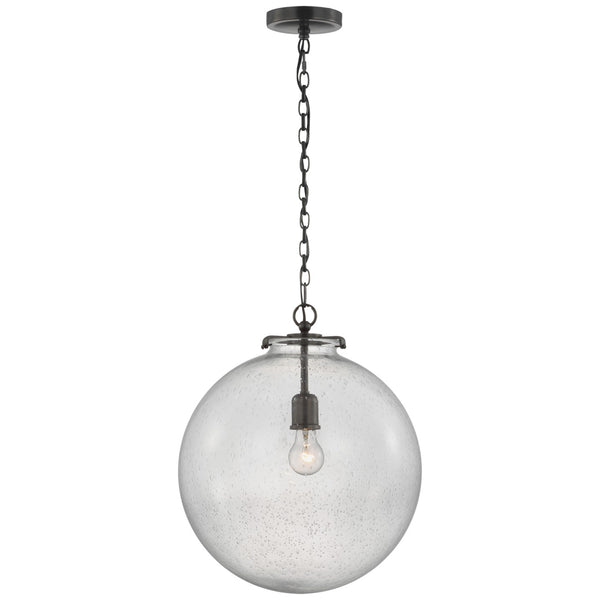 Katie Globe Outdoor (Damp) Pendant by Visual Comfort Signature