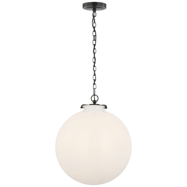 Katie Globe Outdoor (Damp) Pendant by Visual Comfort Signature