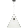 Katie Conical Outdoor (Damp) Pendant by Visual Comfort Signature