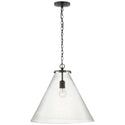 Katie Conical Outdoor (Damp) Pendant by Visual Comfort Signature