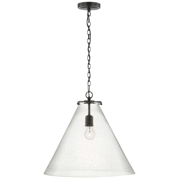 Katie Conical Outdoor (Damp) Pendant by Visual Comfort Signature