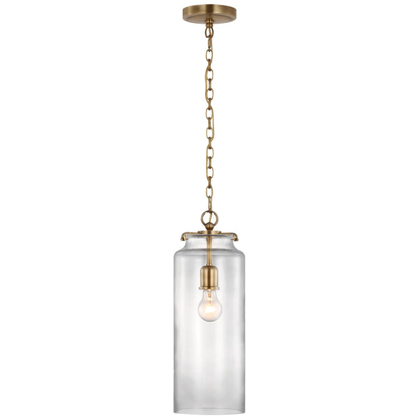 Katie Cylider Outdoor (Damp) Pendant by Visual Comfort Signature