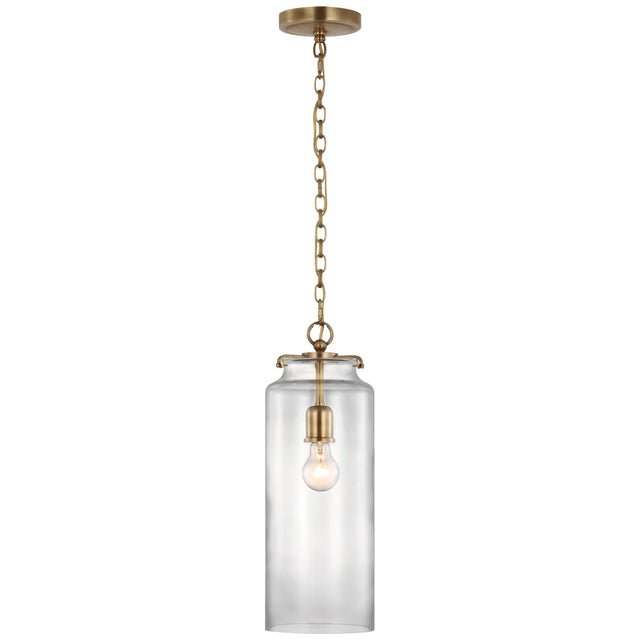 Katie Cylider Outdoor (Damp) Pendant by Visual Comfort Signature
