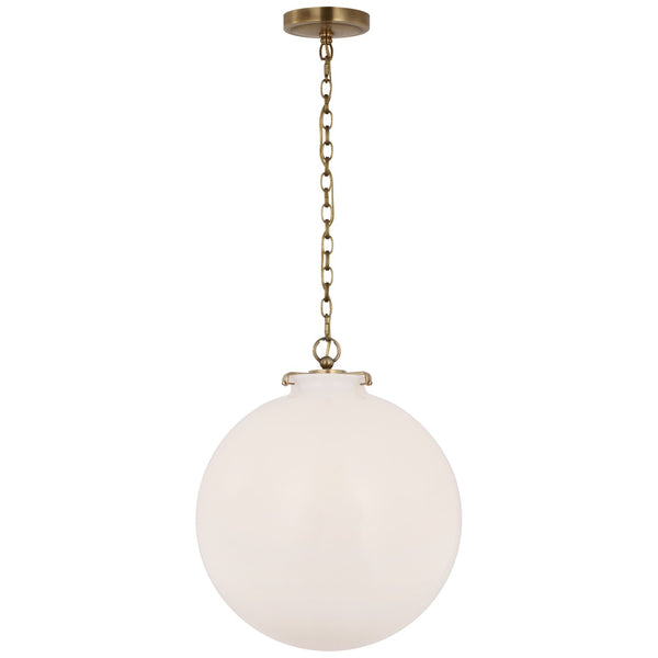 Katie Globe Outdoor (Damp) Pendant by Visual Comfort Signature