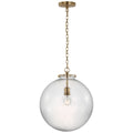 Katie Globe Outdoor (Damp) Pendant by Visual Comfort Signature