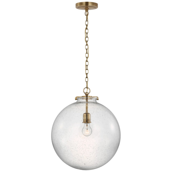 Katie Globe Outdoor (Damp) Pendant by Visual Comfort Signature