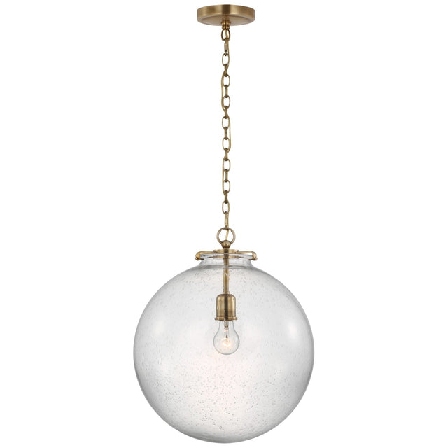 Katie Globe Outdoor (Damp) Pendant by Visual Comfort Signature