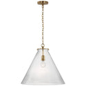 Katie Conical Outdoor (Damp) Pendant by Visual Comfort Signature