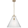 Katie Conical Outdoor (Damp) Pendant by Visual Comfort Signature